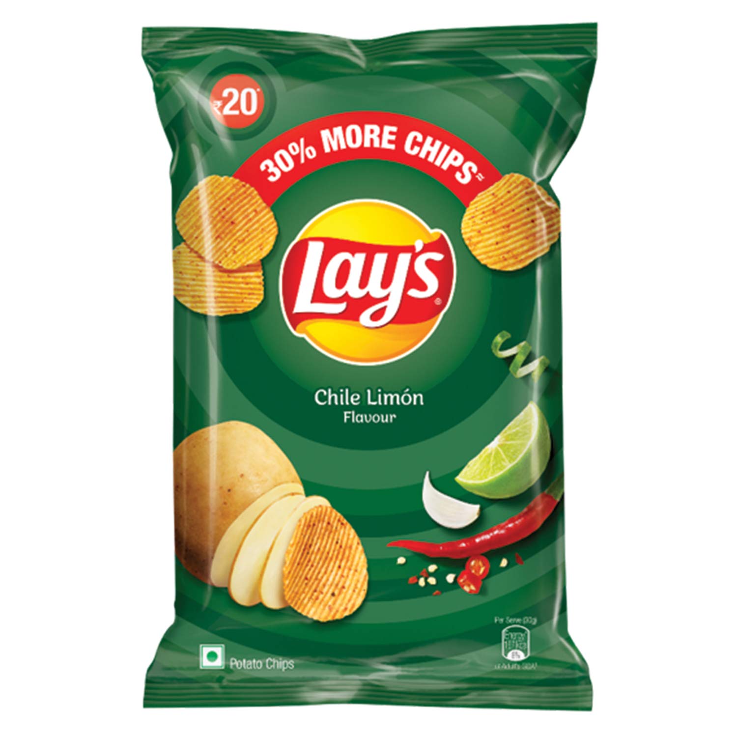 Lays Chile Limon (Pack of 5*52gm)