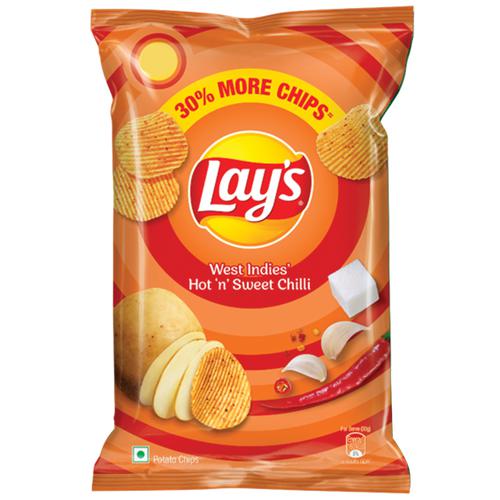 Lays Hot And Sweet Chilli (Pack of 5*52gm)
