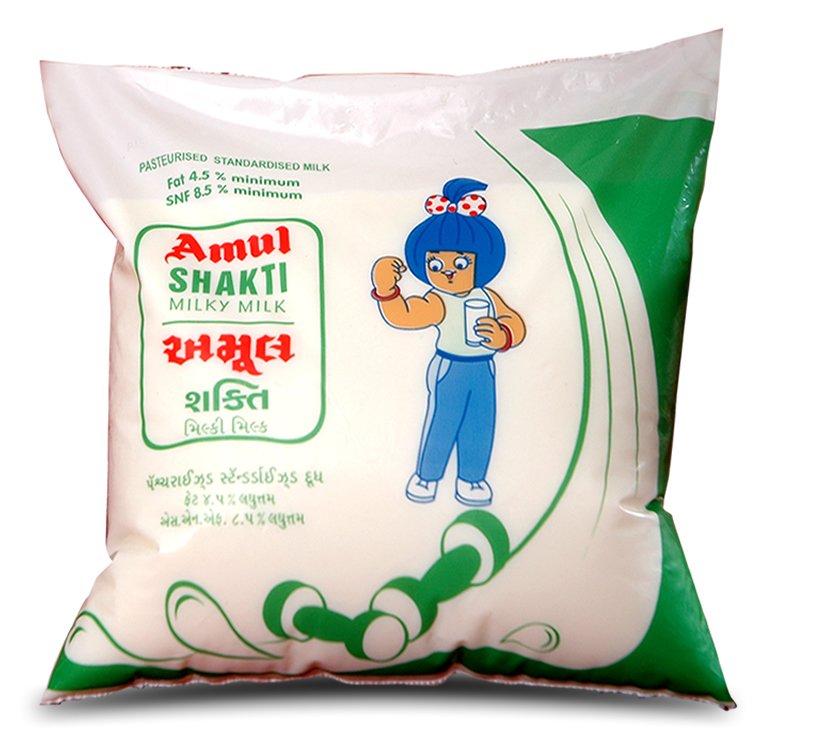 Amul Shakti Milk Pouch