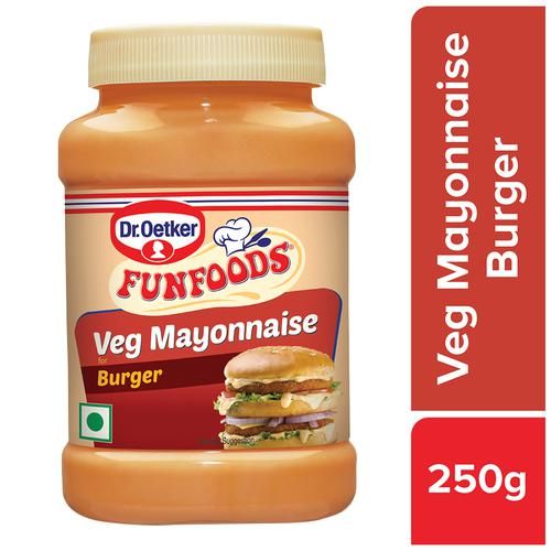 Dr. Oetker FunFood Veg Mayonnaise for Burger
