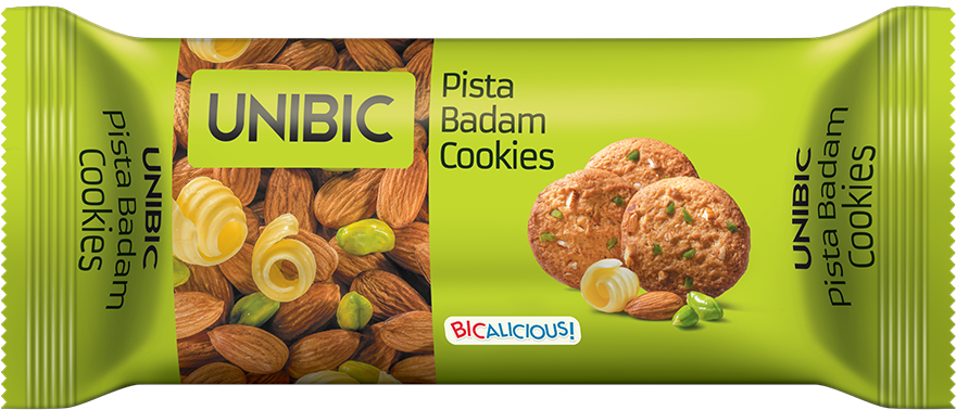Unibic Pista Badam Cookies