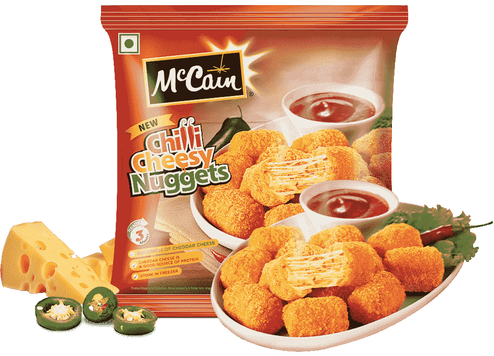 McCain Chilli cheese nuggets