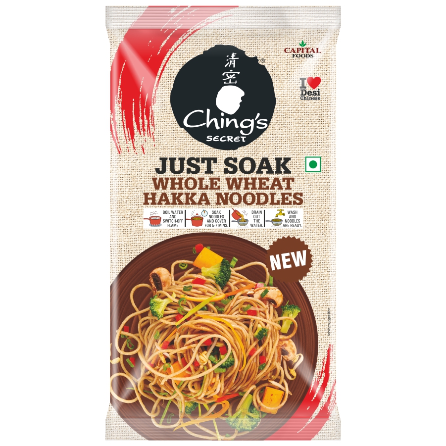 Ching's Secret Just Soak Whole Wheat Hakka Noodles